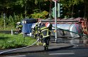 VU Tanklastzug umgestuerzt Huerth Industriestr P358